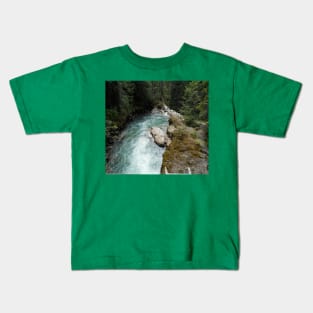 Emerald River Forest Kids T-Shirt